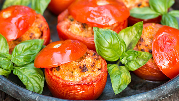 Photo of Veggie-Stuffed Tomatoes